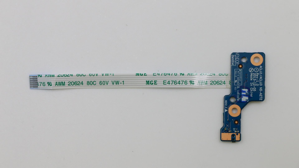 Плата питания с кнопкой включения для ноутбука Lenovo G40-30/G40-70/G40-45/Z40-70 (90005904), оригинал