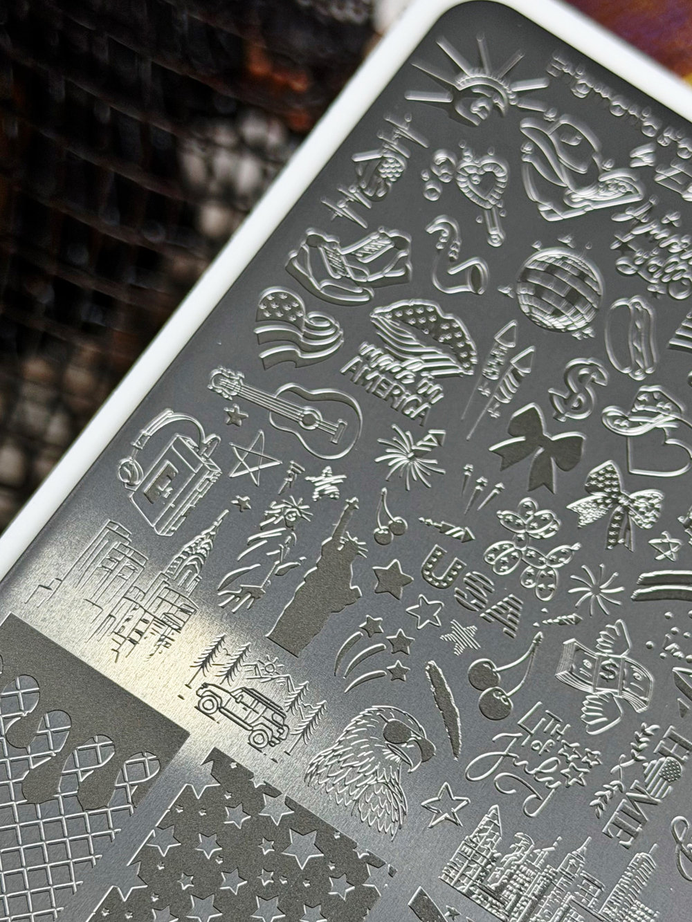 Stamping plate Enigmanic Stamping American Mood