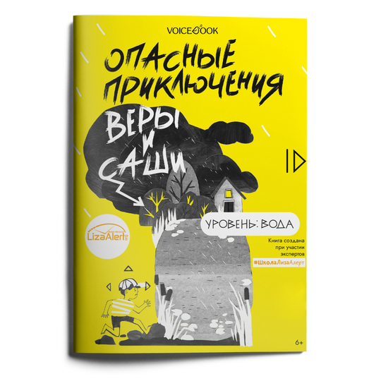 Уровень «Вода», книга в мягкой обложке. Опасные приключения Веры и Саши