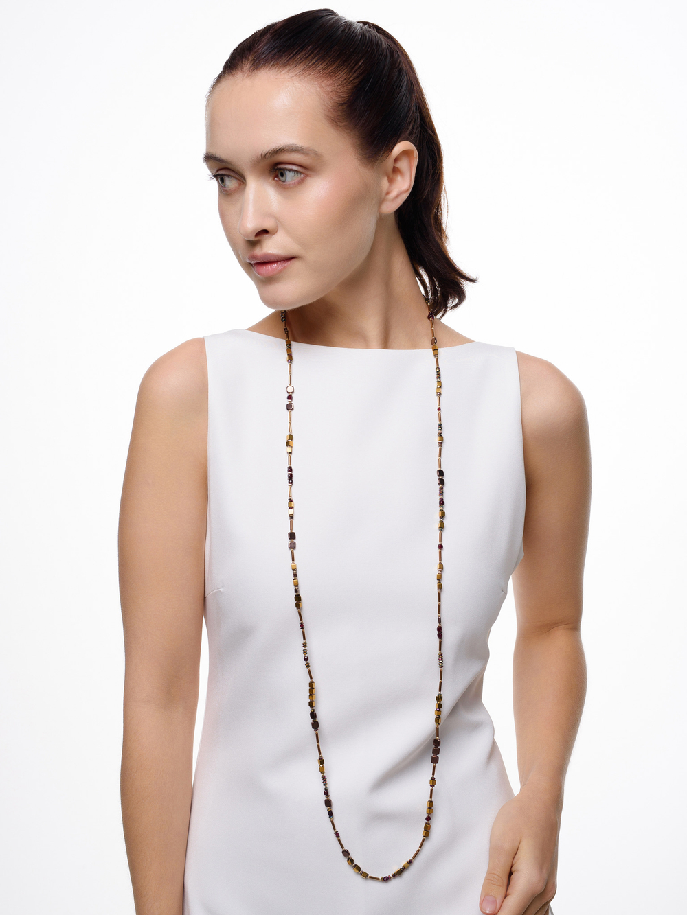 Сотуар "Faceted zircon" Gold