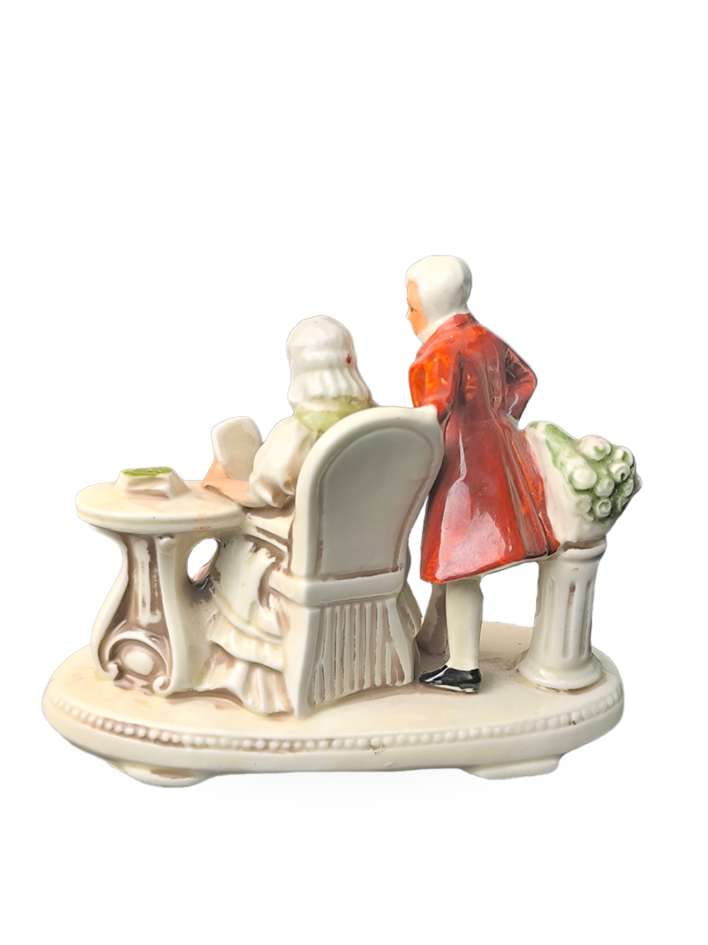 Статуэтка "Дама с кавалером читают письмо" Gräfenthal