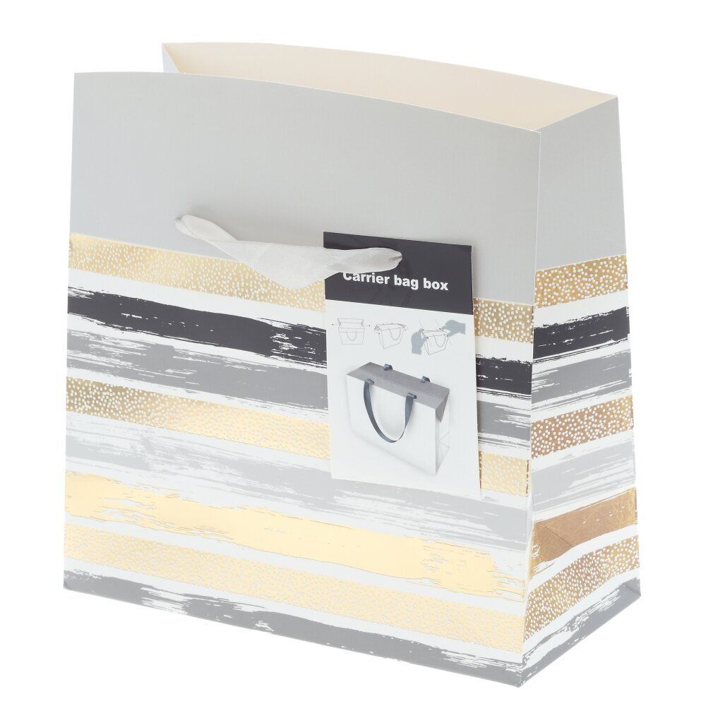 GAEM Пакет подарочный S (бумага 230г/м2, блок микс 12шт), L23 W11 H23 см, 4в.