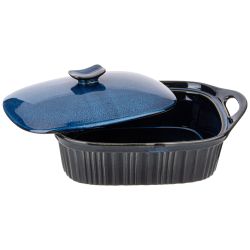 ФОРМА ДЛЯ ЗАПЕКАНИЯ С КРЫШКОЙ REACTIVE BLUE 33*23*9,5/13 СМ 2000 МЛ