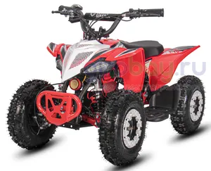 Детский электроквадроцикл WHITE SIBERIA SNEG LETO R 1000W - Красный фото №1