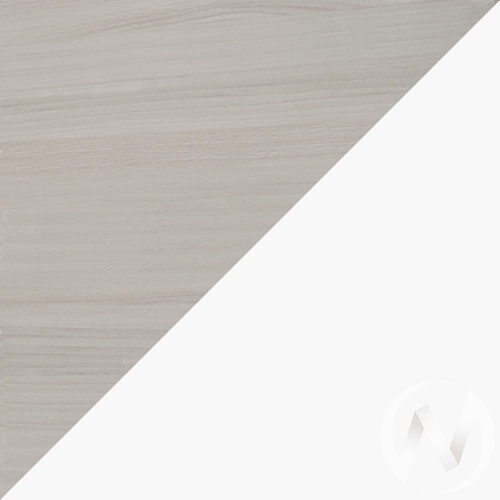 Полка 2 Walker М11 (ясень шимо светлый/белый)