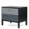 Тумба прикроватная saga, hordur, 55х40х50 см, черная