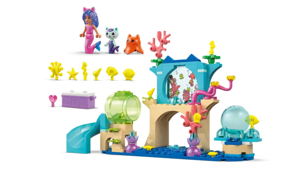 Конструктор LEGO Gabby's Dollhouse 11204 Приключение русалочки Габби в аквариуме