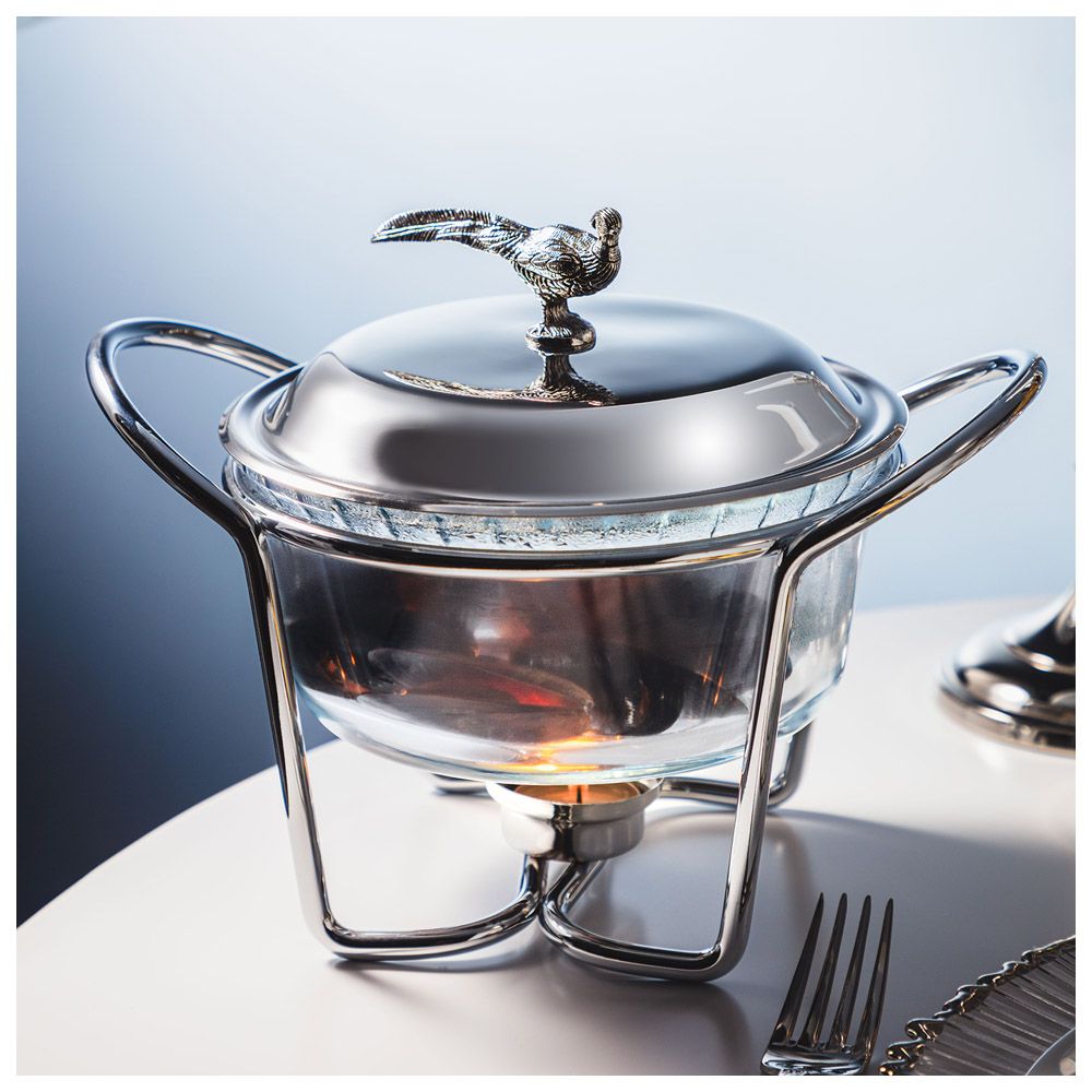 БЛЮДО С КРЫШКОЙ LEFARD ДЛЯ СЕРВИРОВКИ, СЕРИЯ "ОХОТА", 1,3Л