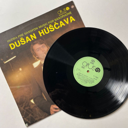 Винтажная виниловая пластинка LP Dusan Huscava Hudba Pre Saxofon Music For Saxophone (Чехословакия 1979)