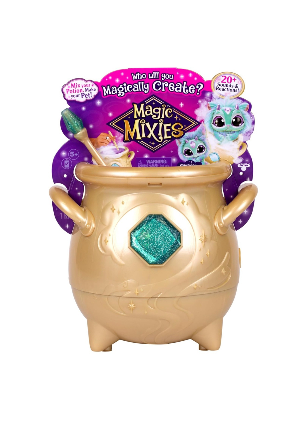 Волшебный котел Magic Mixies (золотой) с игрушкой