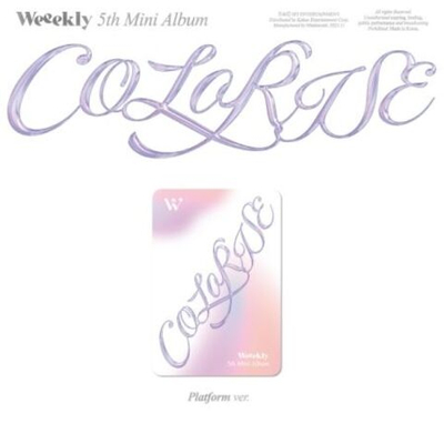 Альбом WEEEKLY - COLORISE 5th Mini Album PLATFORM Version