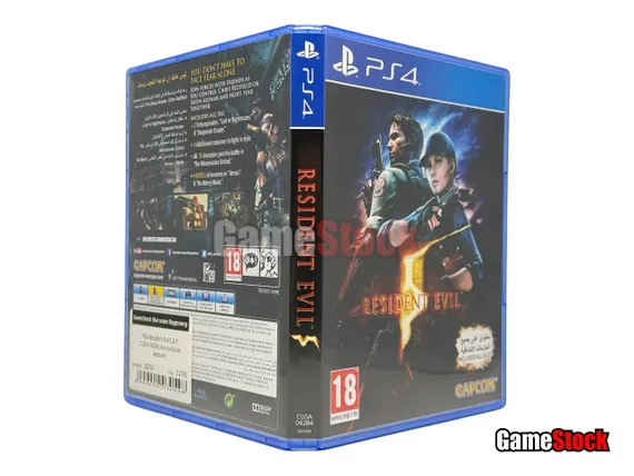 PS4 Resident Evil 5 Б/У CUSA-04284 (Английская версия)