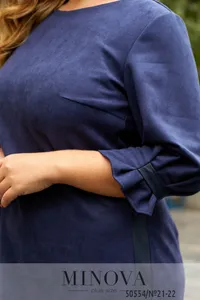 Платье 21-22-синий Minova