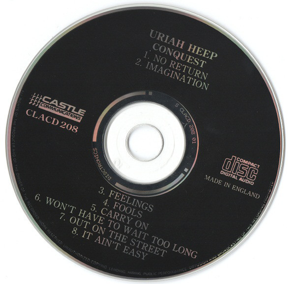 Uriah Heep / Conquest (CD)