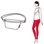 Сумка поясная beltbag s dots