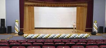 Оформление сцены Голубой Алтай