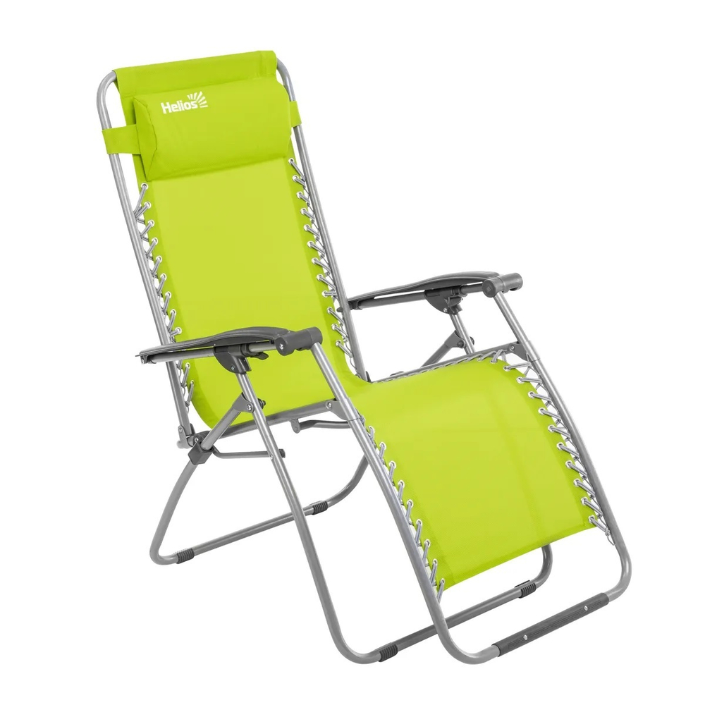 Складное кресло-шезлонг с регулировкой спинки Helios HS-180/HS-211 (до 120кг)