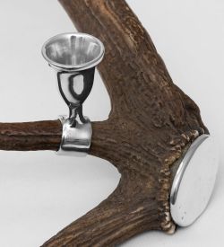 Wutschka W-907-2 Подсвечник из рога на три свечи