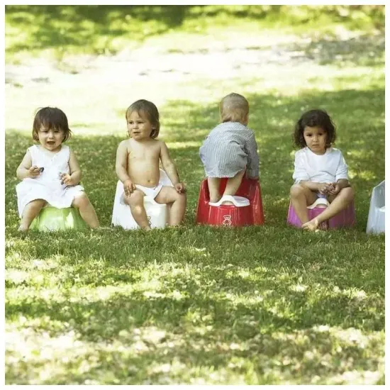 ВabyBjorn Кресло-горшок серый