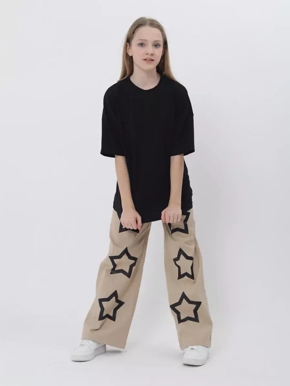 Джинсы-кюлоты  для девочки-подростка хит сезона