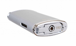 Зажигалка Caseti сигарная турбо, серебристая CA567-3