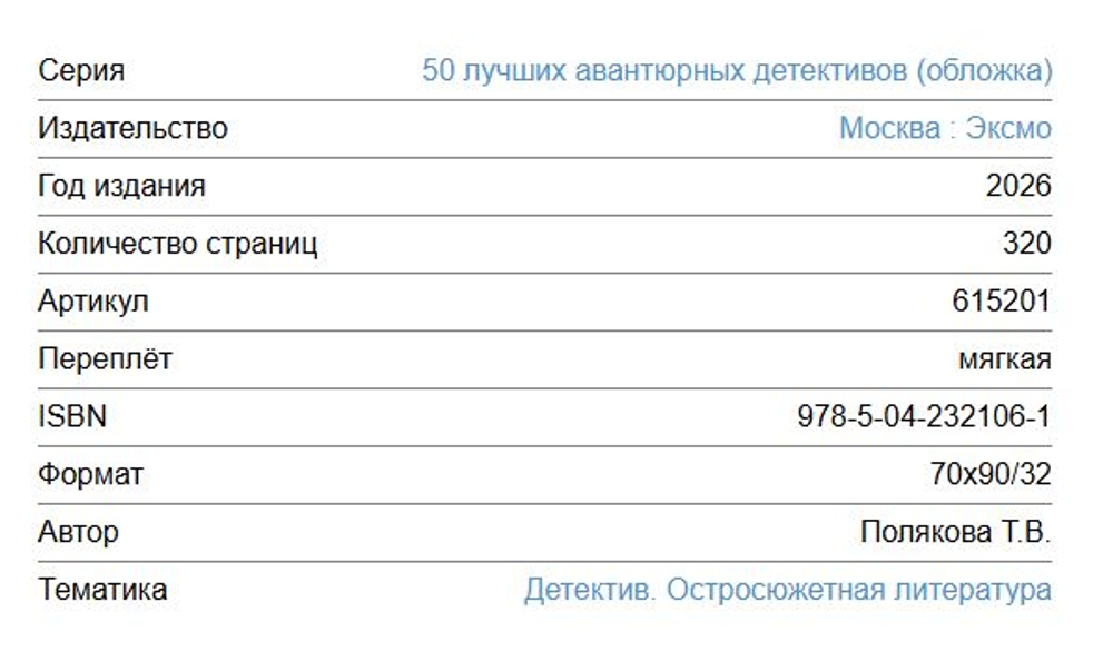 50 лучших авантюрных детективов