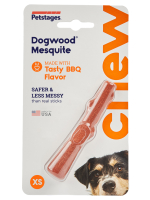 Petstages игрушка для собак Mesquite Dogwood с ароматом барбекю 10 см очень маленькая