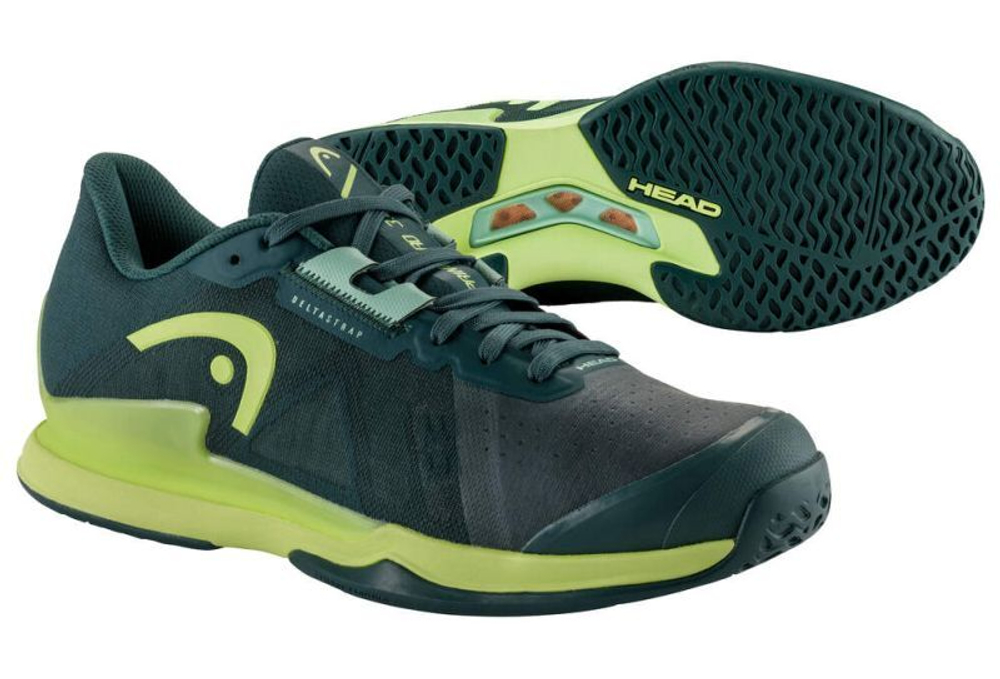 Теннисные кроссовки Head Sprint Pro 3.5 - forest green/light green