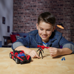 Hasbro Marvel Spider-Man - Транспортное средство VenomVersus с пусковой установкой + фигурка Майлза Моралеса G0736