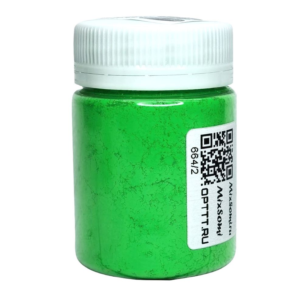 НЕОНОВЫЙ ФЛУОРЕСЦЕНТНЫЙ ПИГМЕНТ 664/2 UNIVERSAL - ЗЕЛЁНЫЙ - розница / опт
