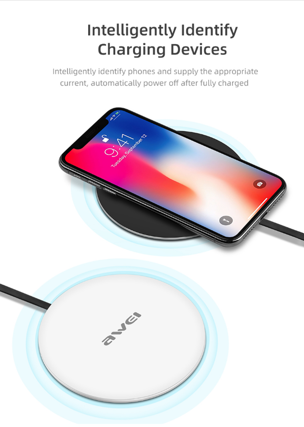 Беспроводное зарядное устройство Awei W6