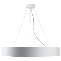 Светильник LED ЭРА Geometria SPO-133-W-40K-045 Ring 45Вт 4000K 3500Лм IP40 600*80 белый подвесной драйвер внутри | Декоративные светильники Geometria