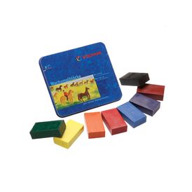 Мелки восковые блоковые, 8 цветов набор 