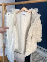Новое меховое пальто Zara, 128
