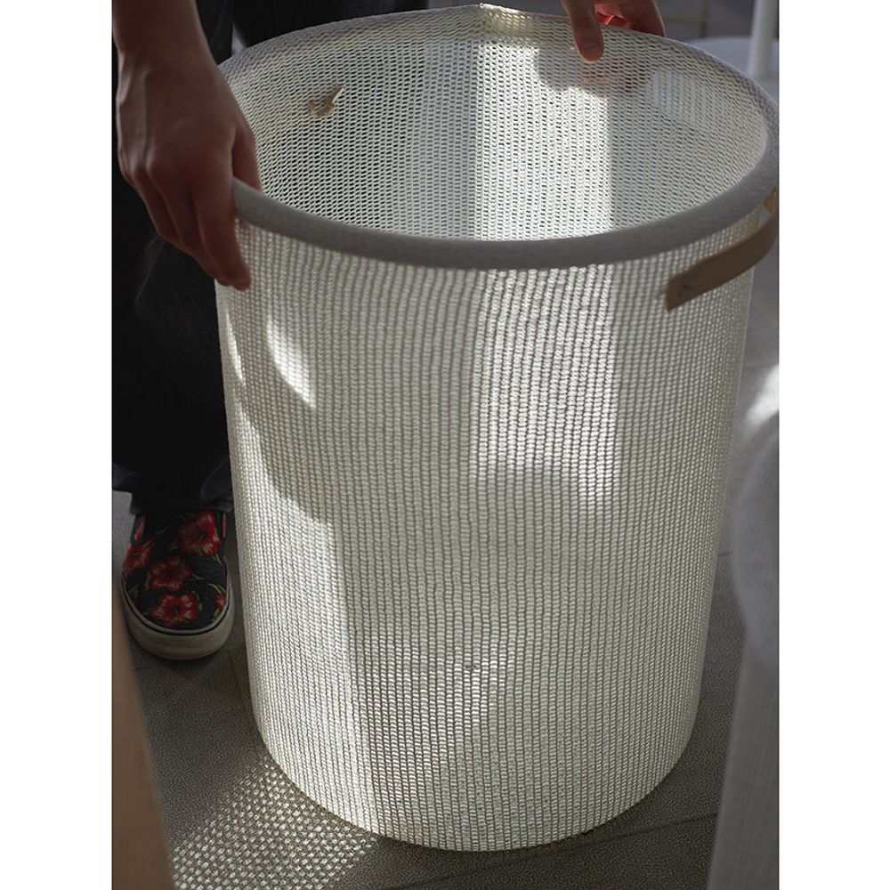 Корзина для хранения Sustainable collection, Ø42х55 см, молочная