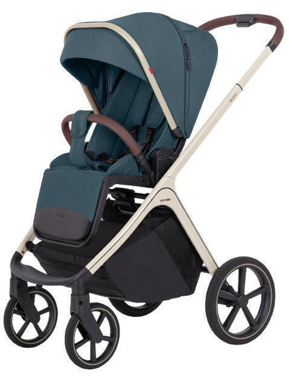 Коляска Carrello Vector CRL-6550 и автокресло Cybex Aton S2 Lava Grey 3 в 1 Prime Blue