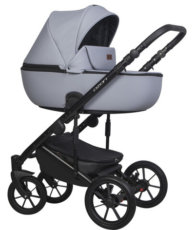 Детская коляска Riko Basic Ozon Pastel 3 в 1 04 серый