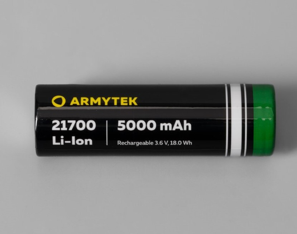 Аккумулятор ARMYTEK 21700 LI-ION 5000 мАч A03601