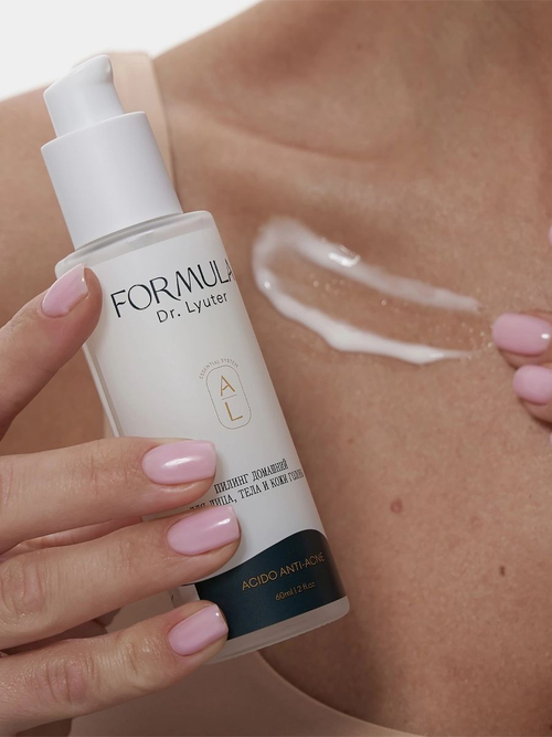 Formula Dr. Lyuter ACIDO ANTI-ACNE PEEL FOR HOME - пилинг домашний для лица, тела и кожи головы, 60 мл