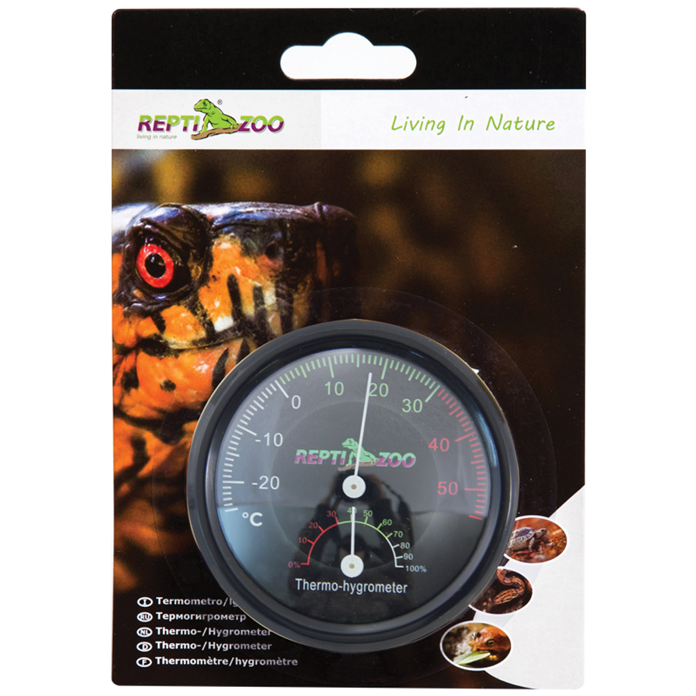 Термогигрометр RHT01 аналоговый, 75*15мм, Repti-Zoo