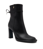 Кожаные ботильоны на каблуке Patrizia Pepe - черный(8Y0042 L078)