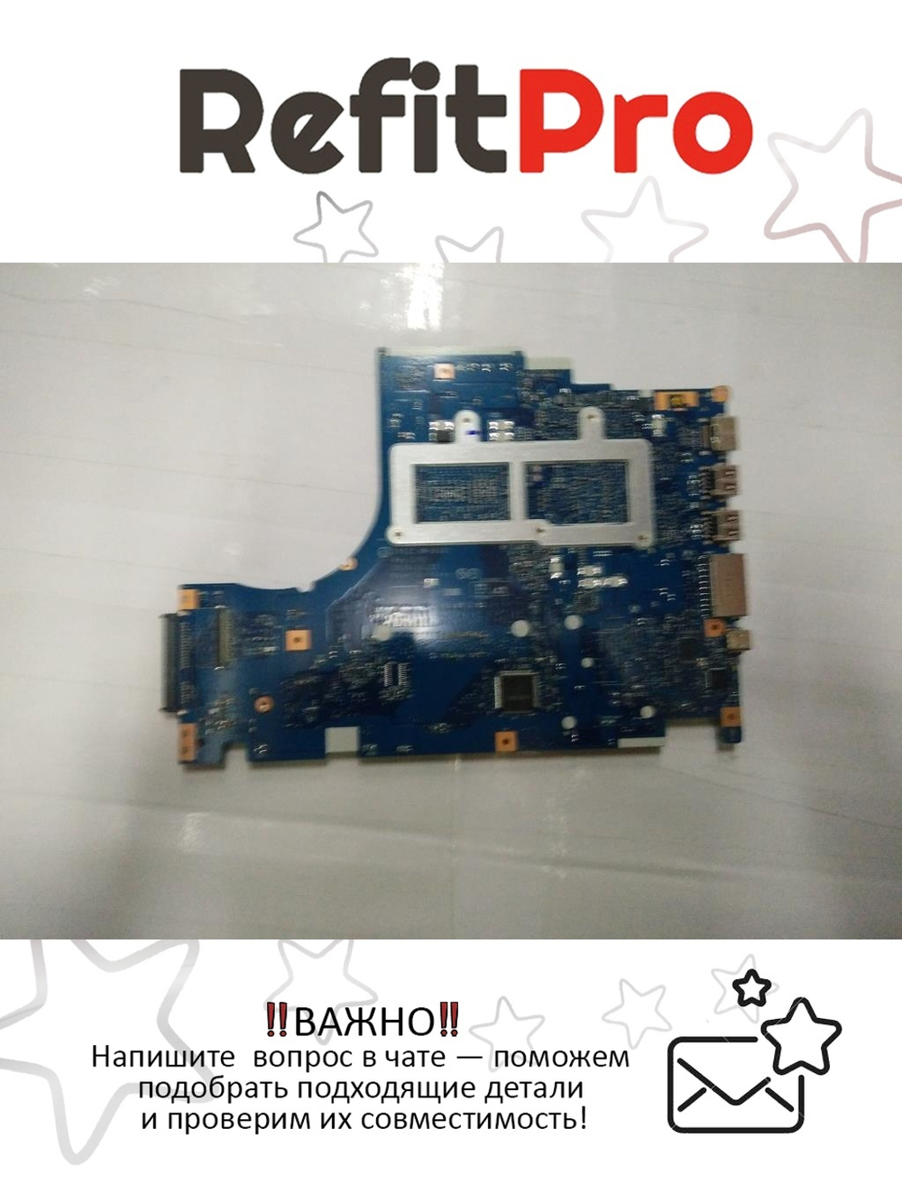 Материнская плата для ноутбука Lenovo Legion Y520-15IKBN L 80WK NOK I5-7300 G0 4G NBL (5B20N00267), оригинал