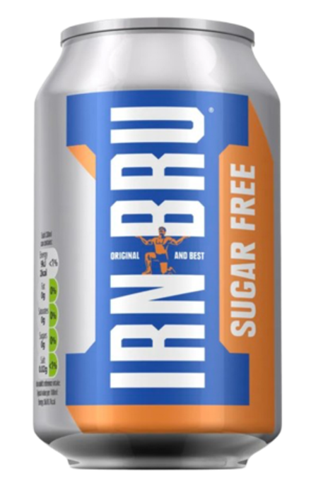 Газированный напиток IRN BRU sugar free