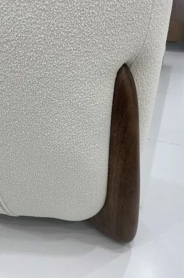 Кровать Softbay 160х200 см, белое букле