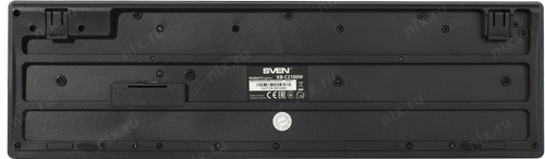 Клавиатура SVEN Wireless KB-C2100W Black <USB> 104КЛ, беспроводная