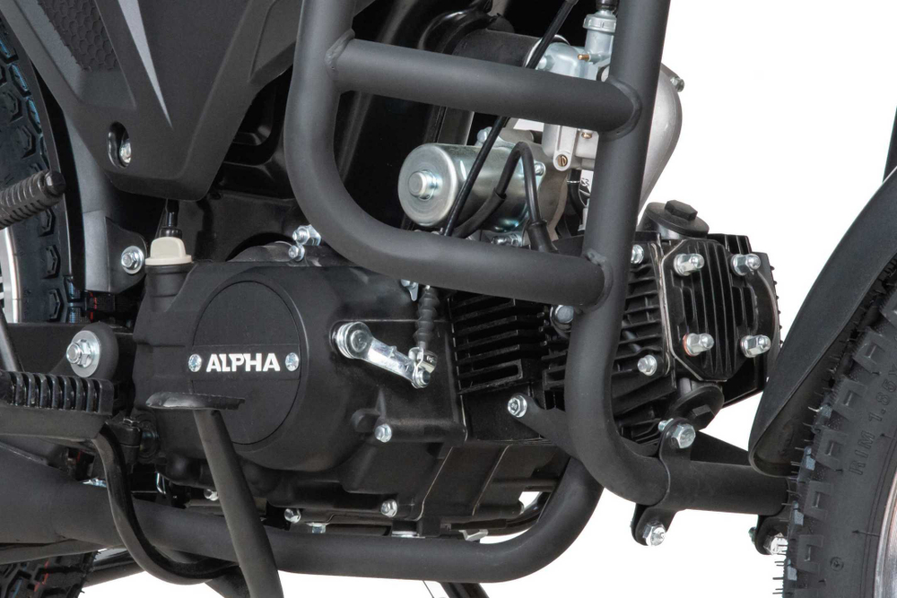 Мопед Motoland Альфа RT 11 (LM48-B) черный (A)