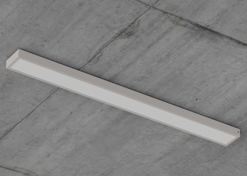 Светильник LED ДВО 17Вт 3000К 2100Лм IP40 опал 1195х110х40мм DARKLUM