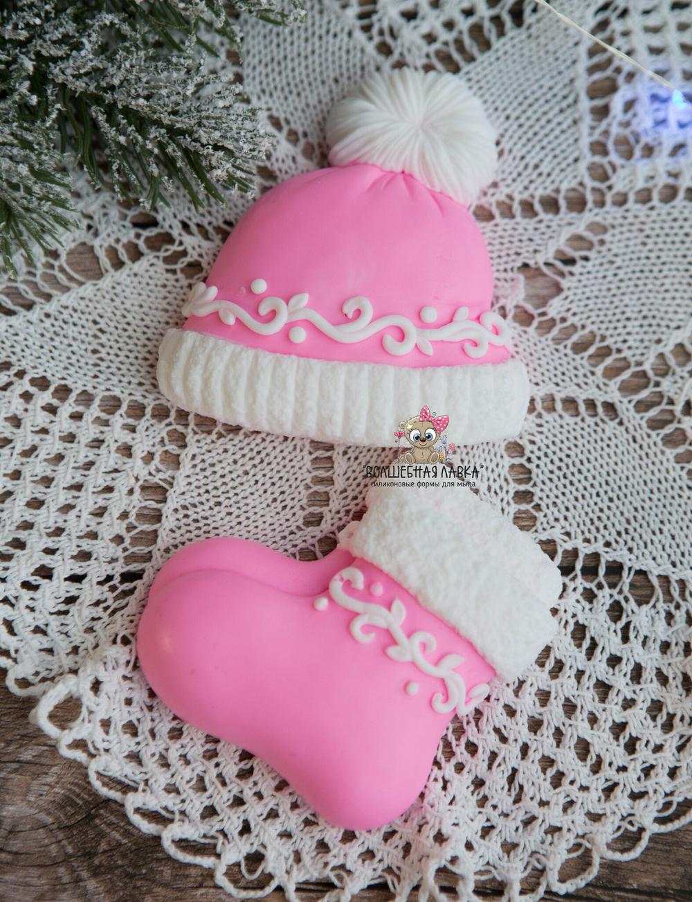 Силиконовая форма Носочки