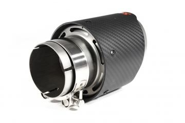Насадка на глушитель Akrapovic style с карбоном 63/89