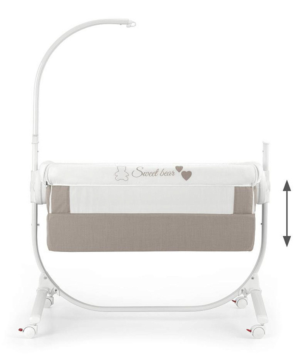 Колыбель CAM Cullami 164 крем со звёздочками